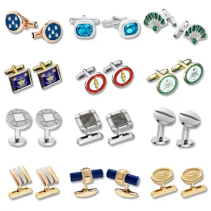 cufflinks/tie clips